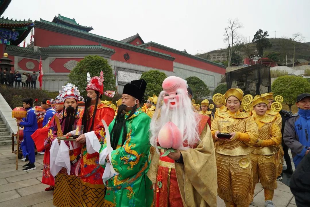 福泉山太極宮迎財神拜財神巡遊盛況掠影