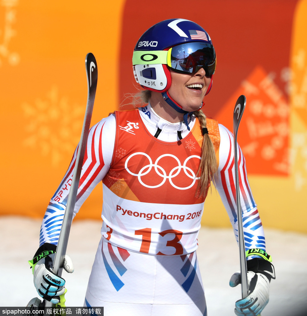 北京時間2月22日,2018年平昌冬奧會高山滑雪女子全能賽-速降賽展開