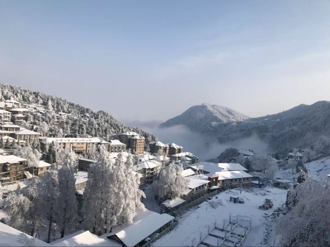 新年开工迎瑞雪江西这些地方又双叒叕下雪了美如画