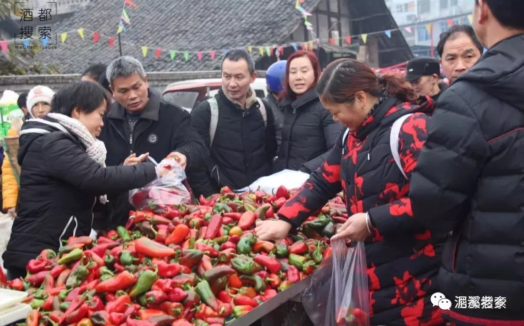 泥溪人赶场,买年货!买叶子烟,买芝麻糕,体验车渡人渡