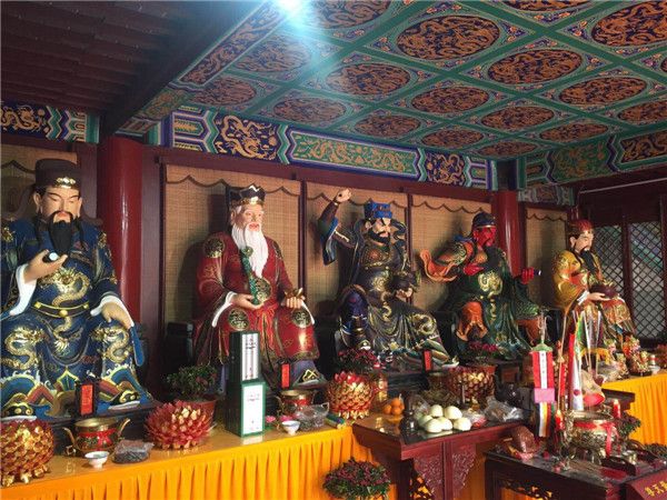 徐州市云龙山财神庙正月初八拜太岁