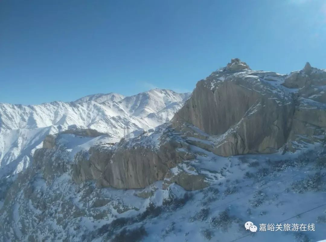 冰雪祁連----2018酒鋼西溝礦的雪景!致敬堅守的礦山人