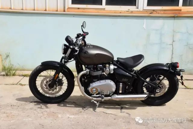 【到貨信息】紳士的理想座駕——凱旋(triumph) bobber_搜狐汽車_搜狐