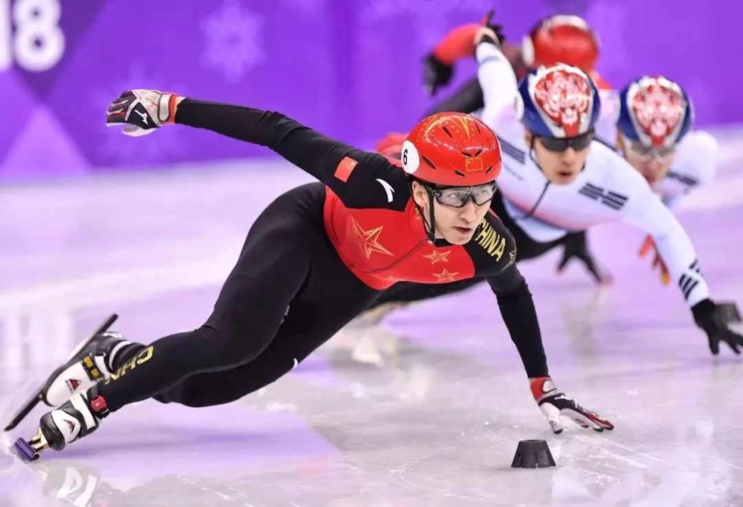冬奥会速度滑冰中国图片