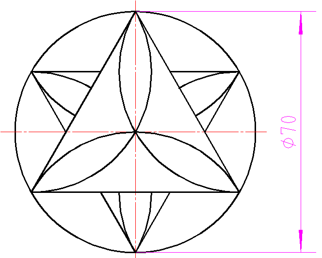 cad入门简单图 初学图片