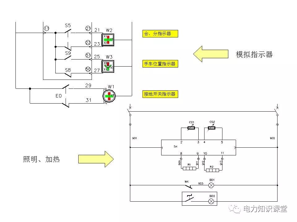 消防控制柜二次接线图图片