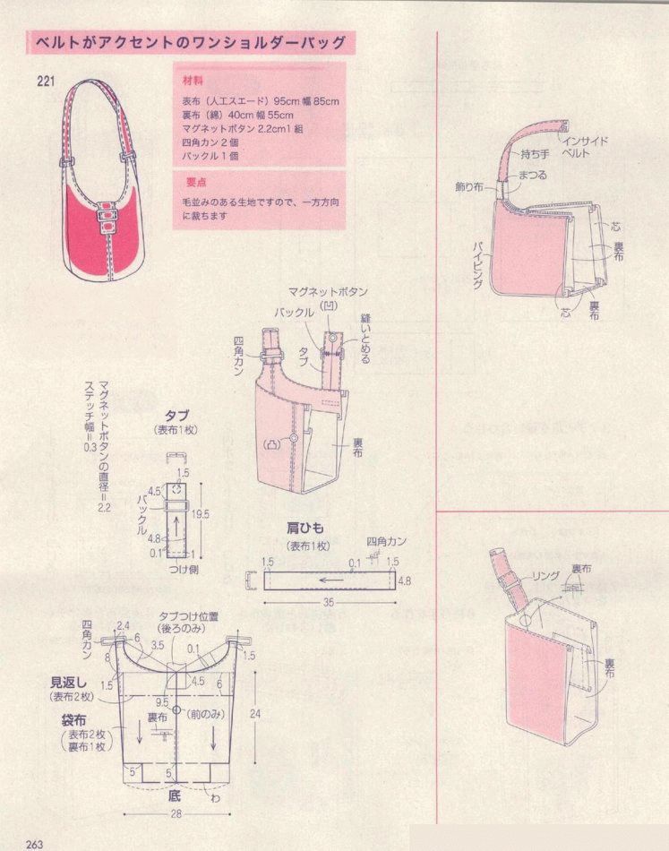 皮包样板制作方法图片