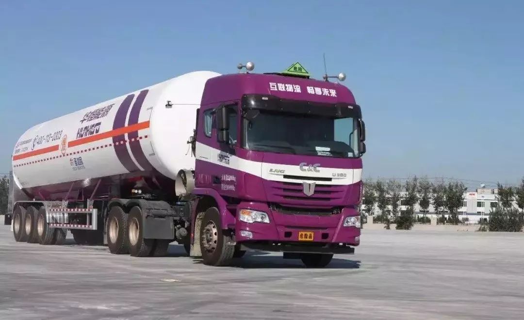 中国石化天津lng接收站投产联合卡车助力首车外运