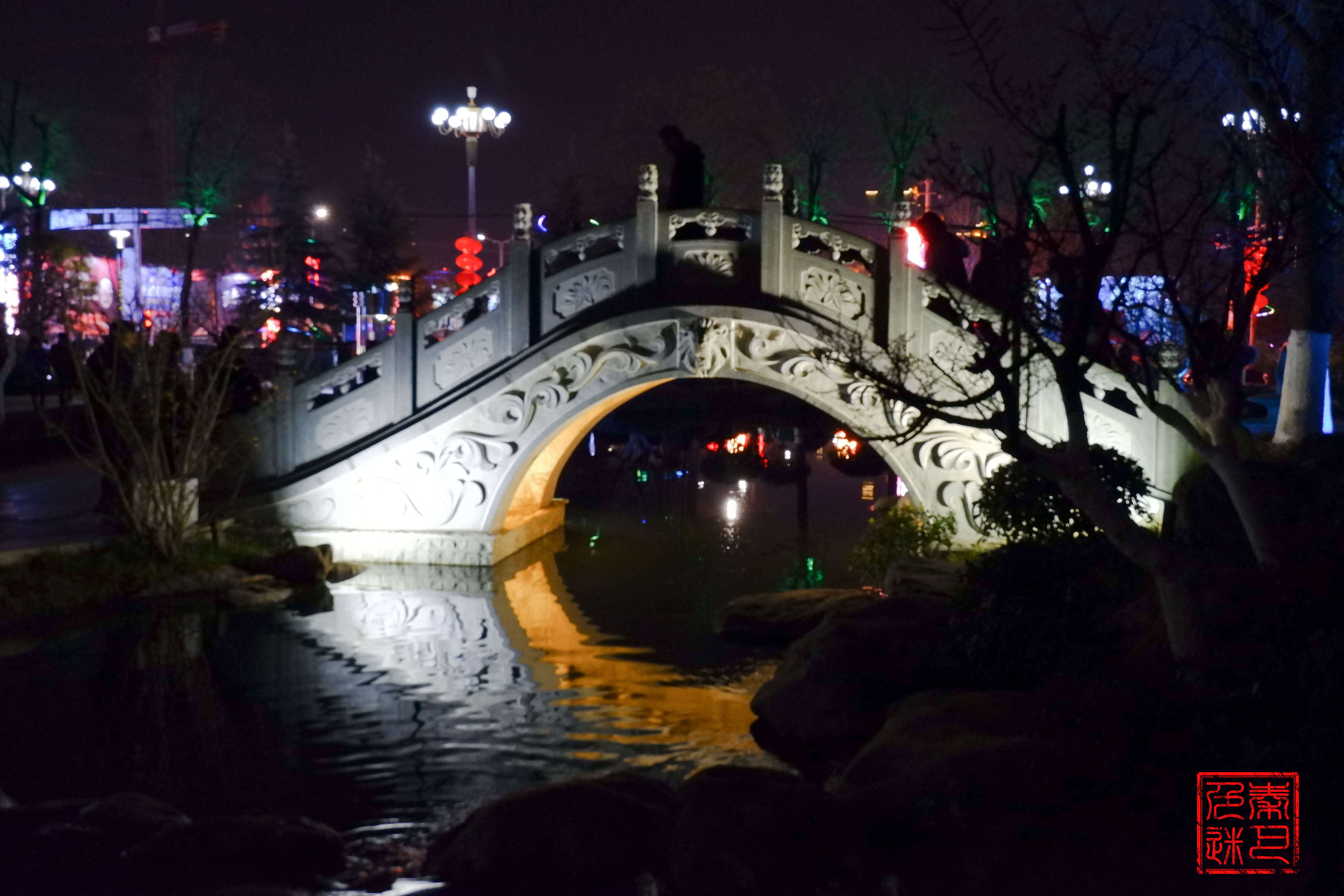 天汉长街美丽夜景