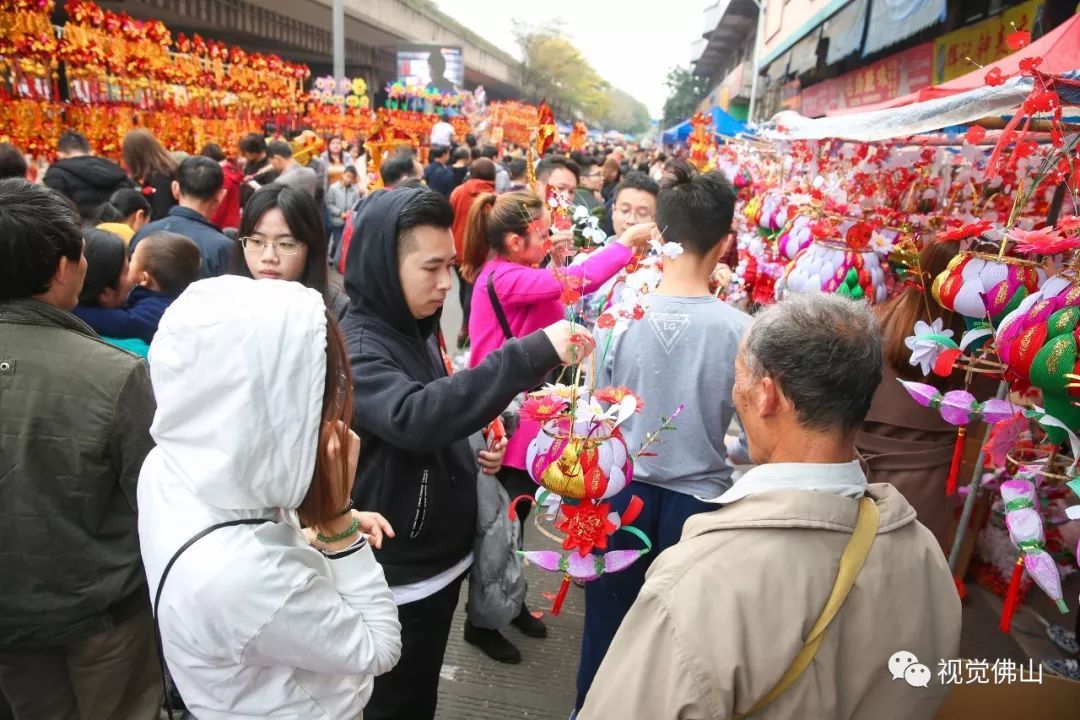 作为佛山历史悠久的民俗活动 南海罗村乐安花灯会!