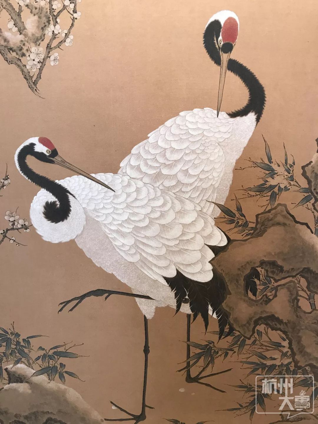 王菂 梅鶴圖▲ 湯思佳 松風翠微圖▲ 謝凌君 胡山清曉圖▲ 李明鍵