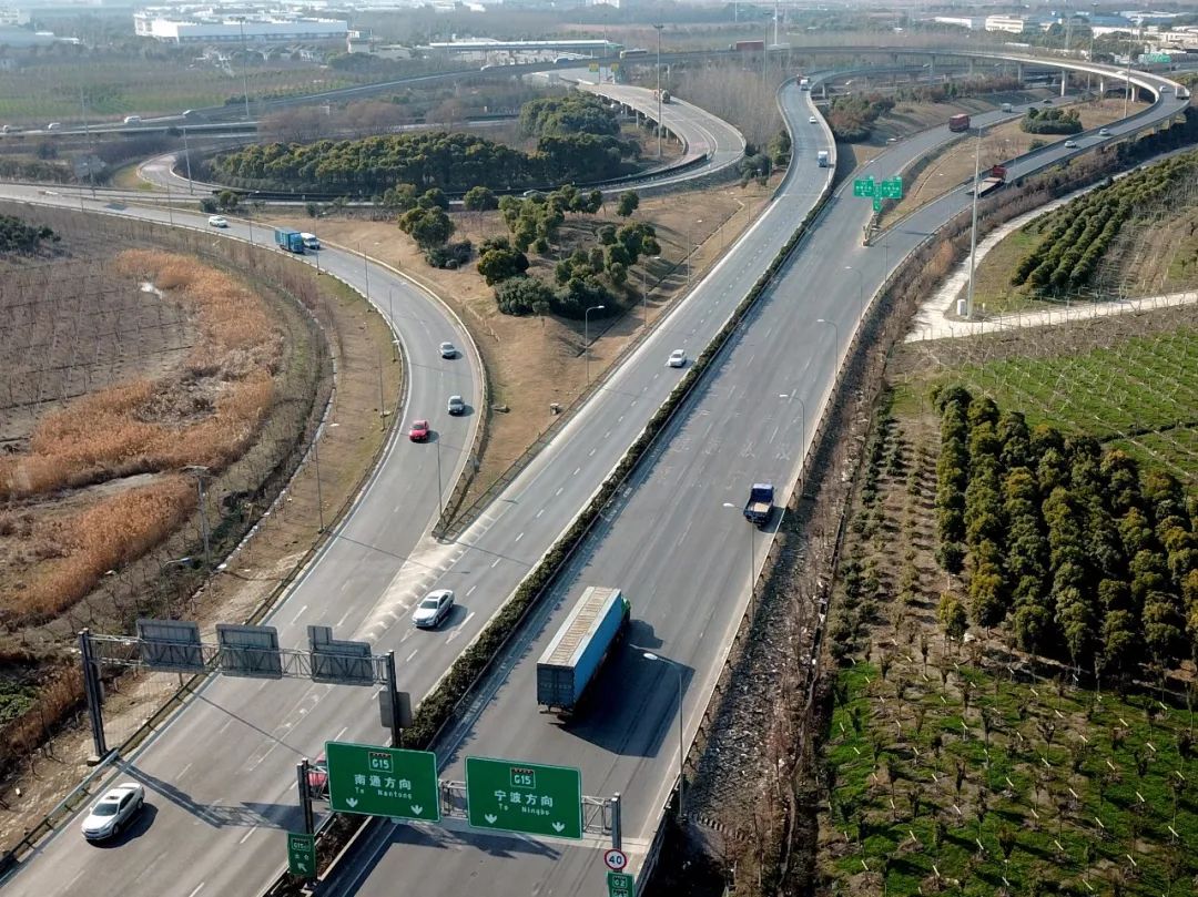 沪宜公路改建已完成嘉闵高架北段十三五截至目前图为s6沪翔高速全