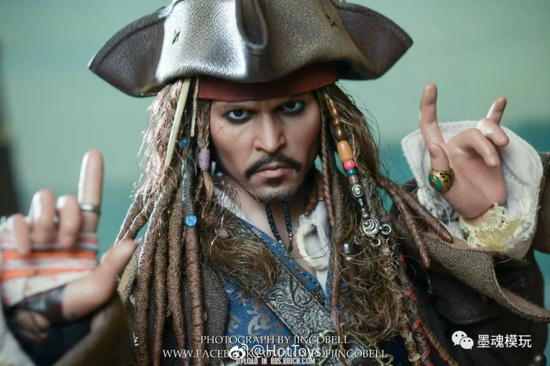 香港到貨:hottoys 1/6 dx15《加勒比海盜5:死無對證》 - 傑克船長