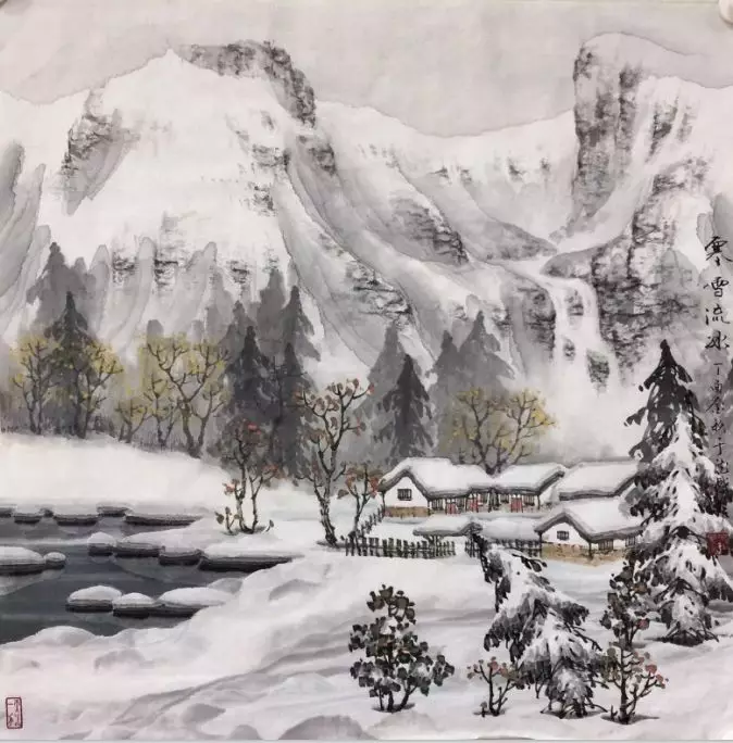 艺展中国2018春节贺岁于德成国画作品展