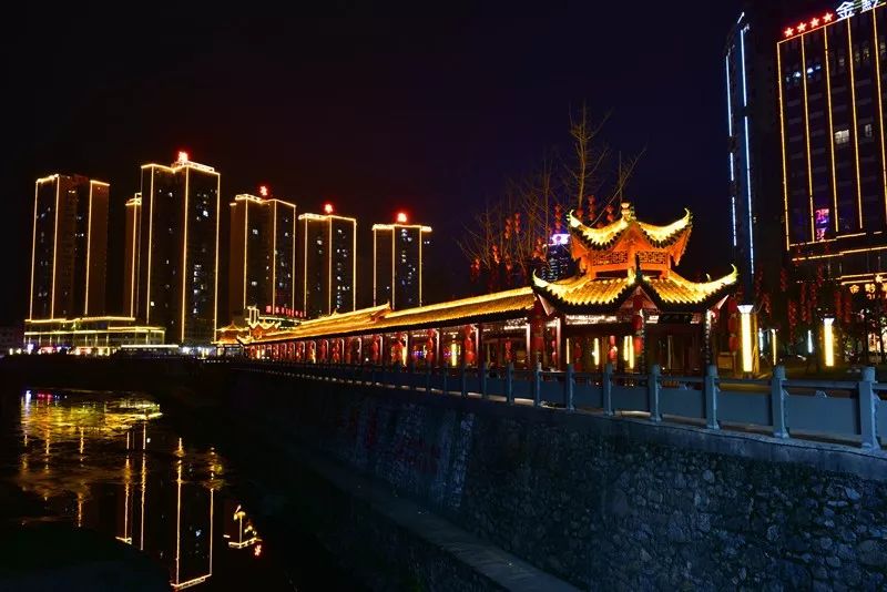 桐梓夜景图片图片