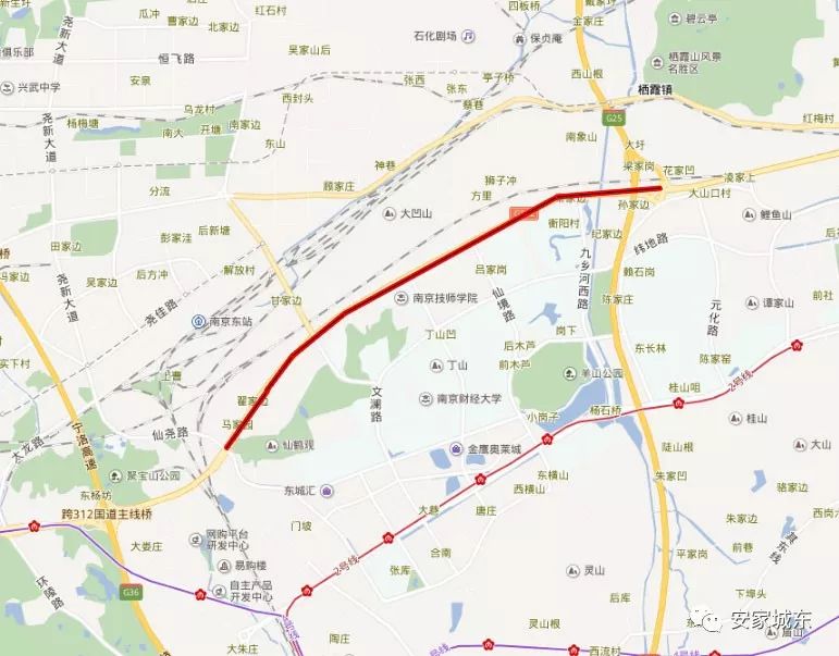 信阳312国道改道线路图图片