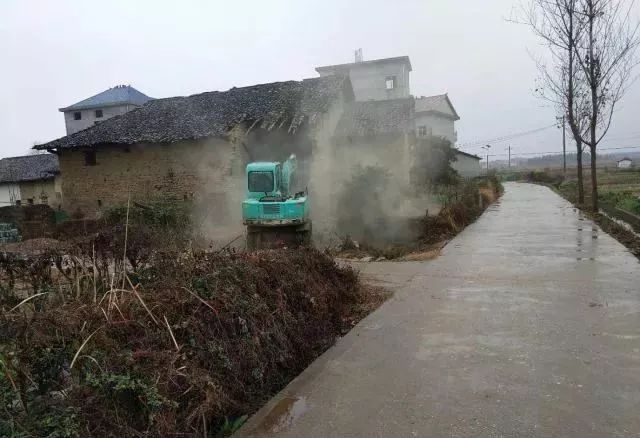 石马 前村村正在拆除危旧土坯房 瑶田 湖西村 来源