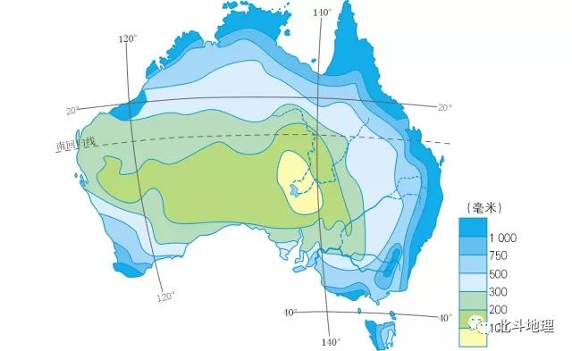 澳大利亚主要气候类型图片