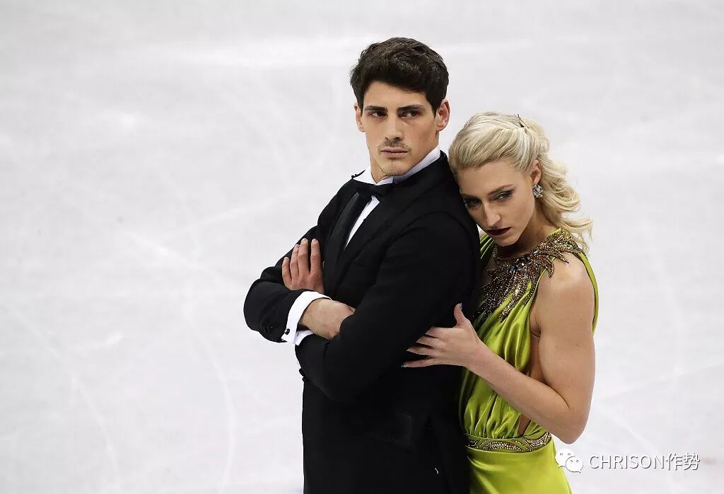 madison chock(女) & evan bates ,女生有華裔血統,本來是平昌奧運