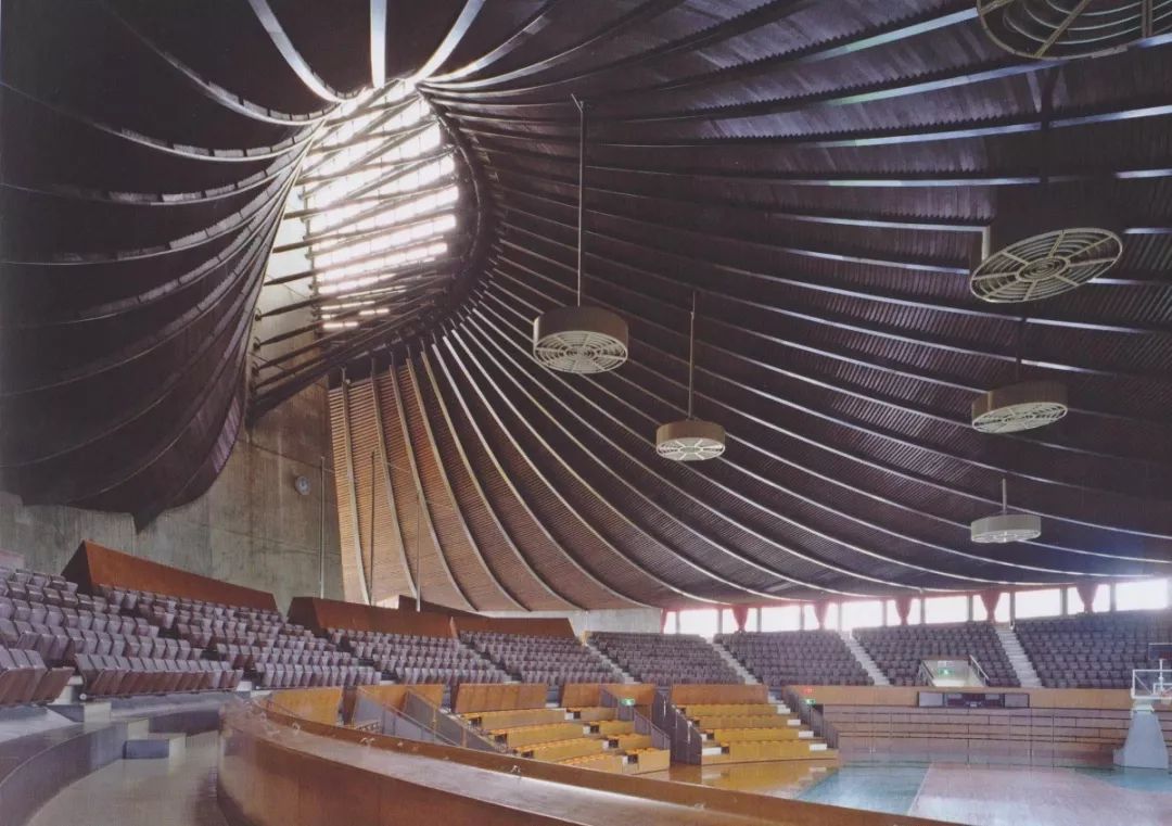 代代木体育馆结构图片