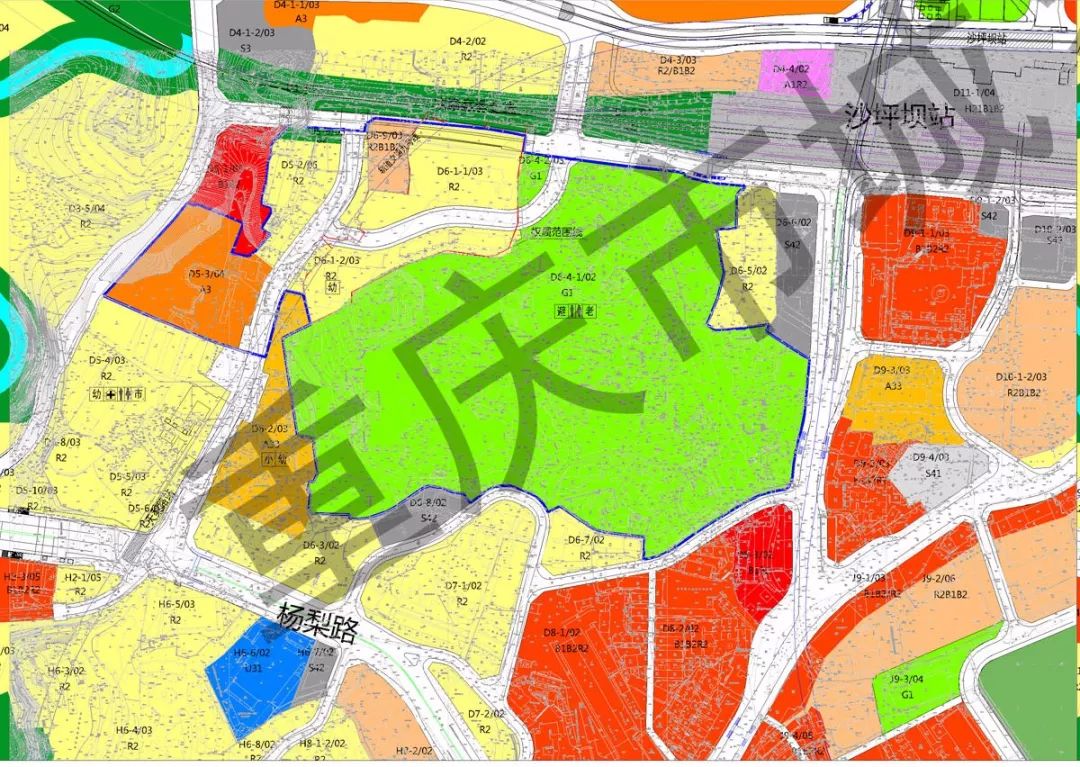 观音桥组团等多宗地块调规 更改用地属性