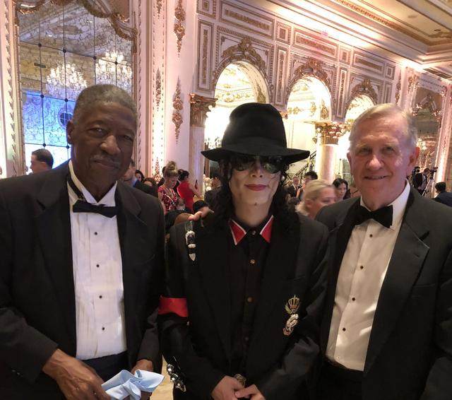 王杰克逊受邀参加美国总统特朗普海湖庄园慈善晚宴