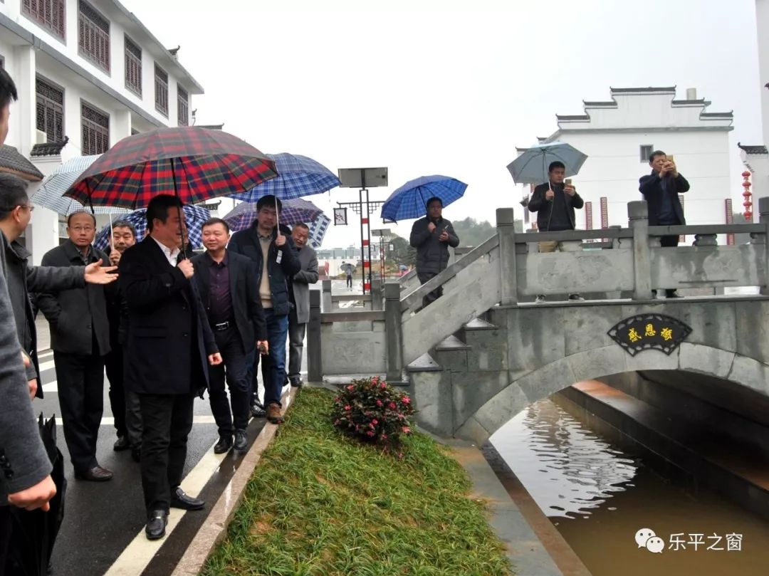 考察中,徐志军一行先后来到上饶市信州区塔水村,老坞村,沙溪镇向阳村