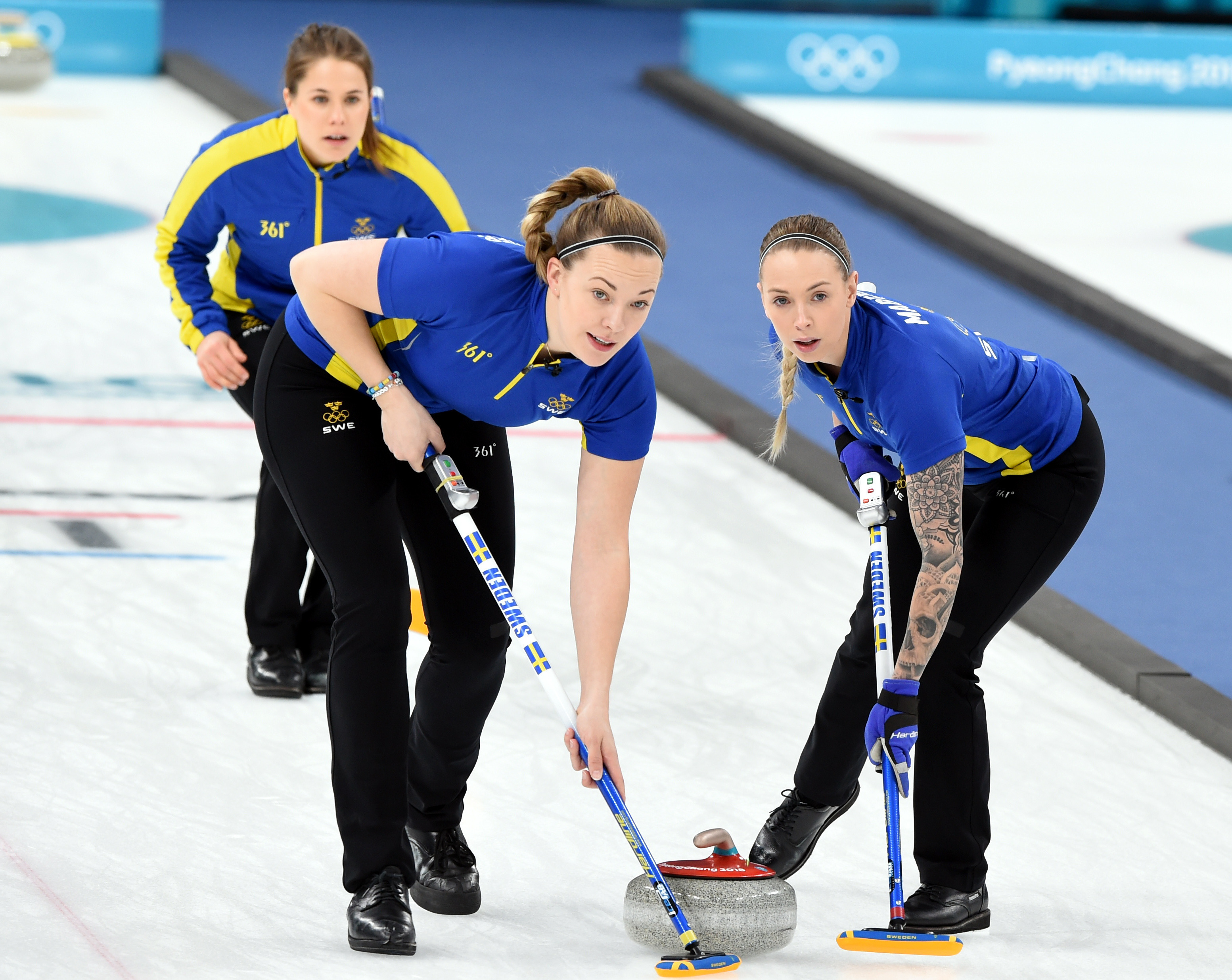 北京时间2月25日,2018年平昌冬奥会展开最后一个比赛日较量,女子冰壶