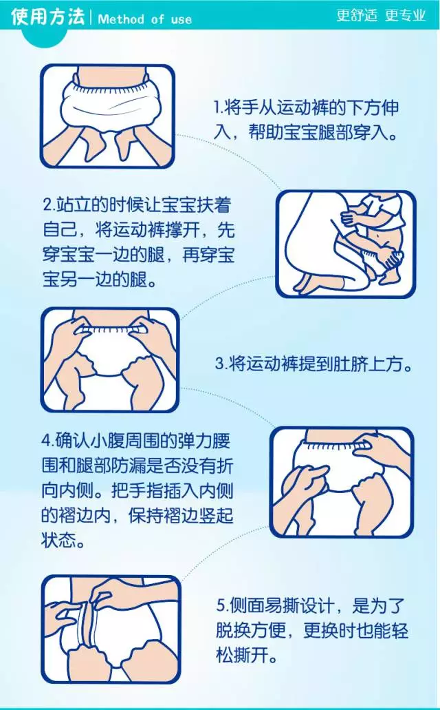 拉拉裤的正确穿法图片图片