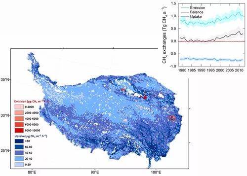 青藏高原自然生态系统源汇分布及动态变化来源:中国科学院成都山地