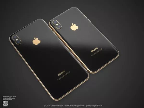 新一代iPhone X/X Plus全新配色！真心帅