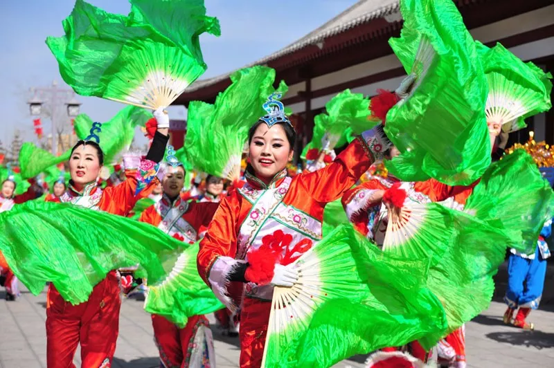 陝北榆林過大年,十二縣區秧歌精彩回顧!-搜狐