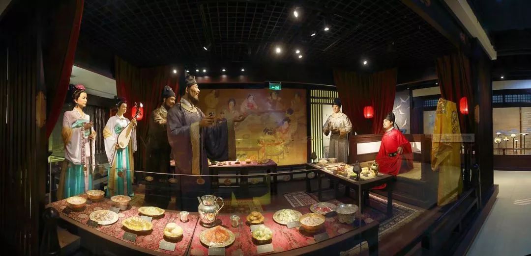 中国古代宫廷宴会图片