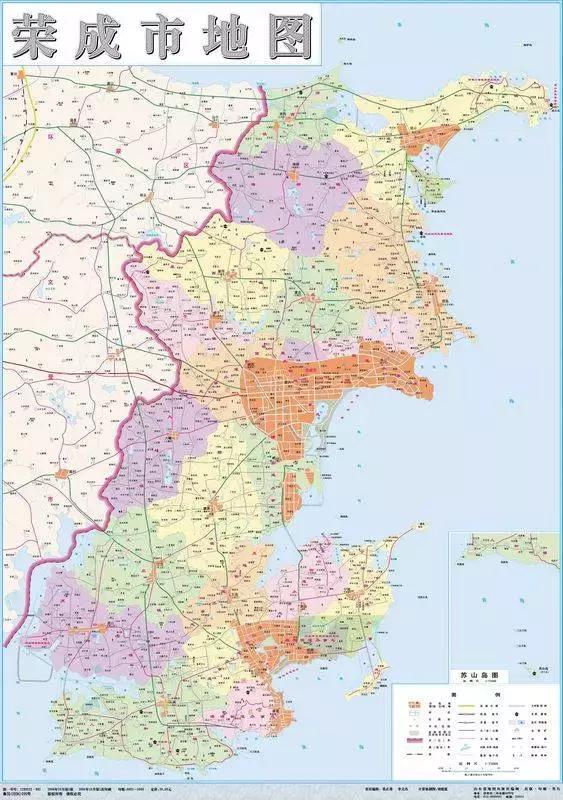 山东荣成石岛地图图片