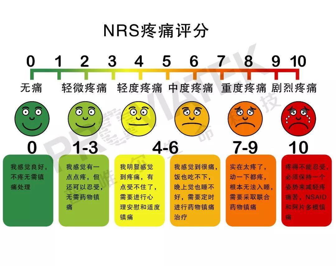 长海痛尺评分图片