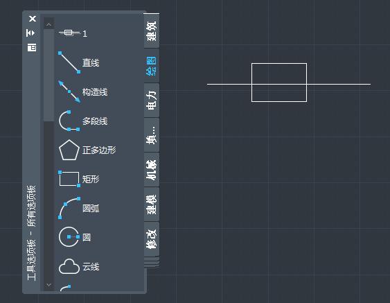 圖3藉助中望cad的工具選項板功能,設計師可根據實際工作需要,把最常用