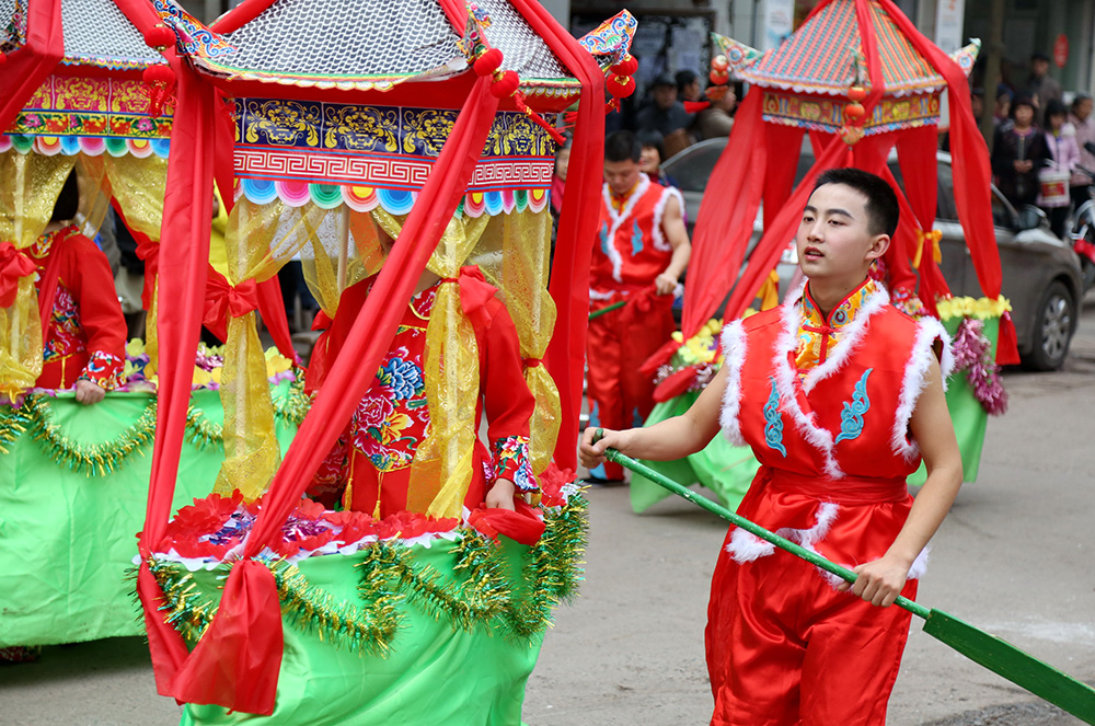 泸州纳溪花船闹元宵节日乐淘淘