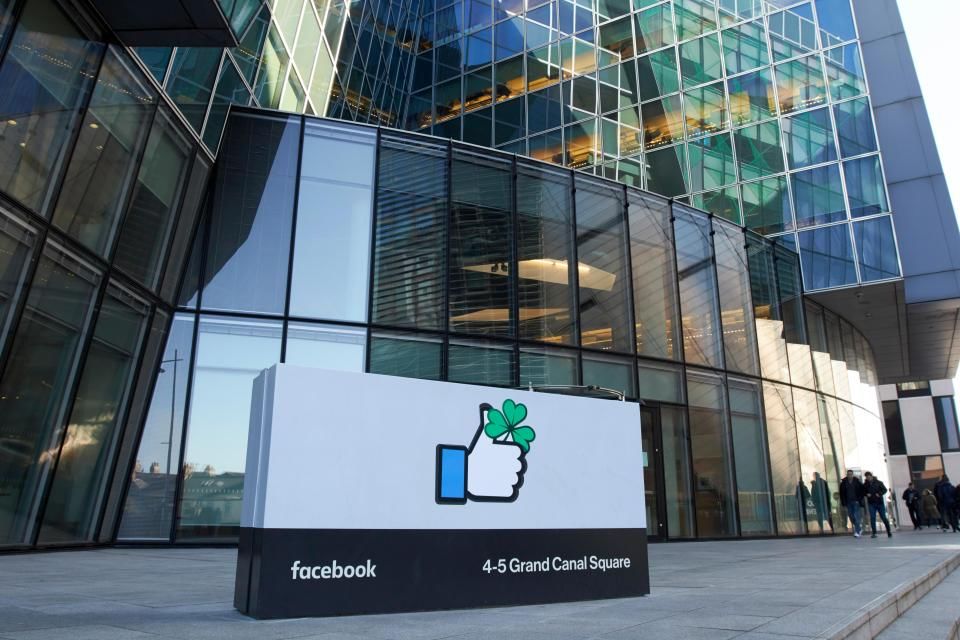 这意味着 facebook 的所有欧洲用户都与该公司的都柏林办事处(爱尔兰