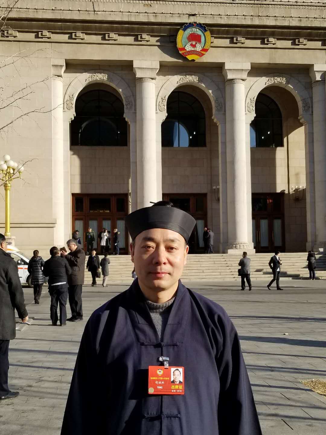 现任中国道教协会会长图片