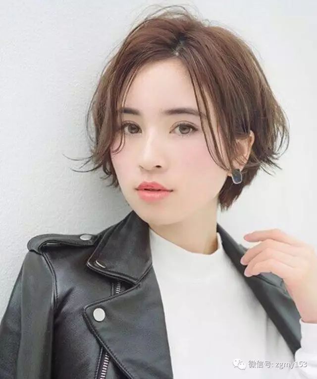 这14款超美韩式短发18年必火韩式女生短发发型图片大全,18年新款2018