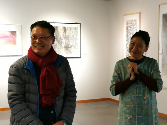 "心-游—徐鸿延山水画展"开幕