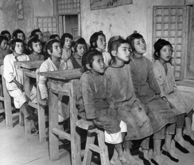 60年代小学生老照片图片