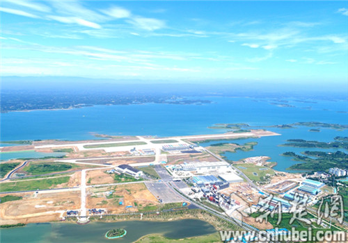 荆门漳河机场核心区 图片由通讯员提供荆门爱飞客极客公园