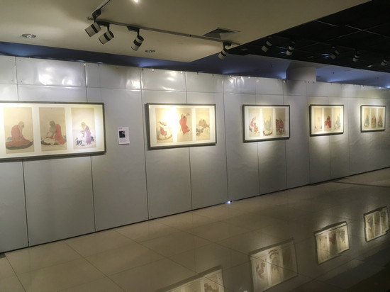 春之声画名家迎春展(走进阳泉)在阳泉展览馆开幕