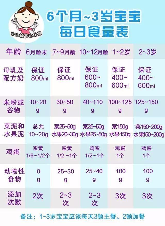 3到6岁幼儿饭量标准图片