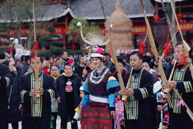 2018春节舟溪甘囊香国际芦笙节邂逅美神阿仰鲵