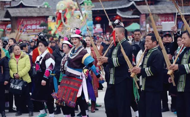 2018春節舟溪甘囊香國際蘆笙節邂逅美神阿仰鯢