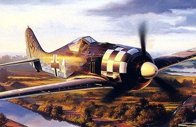 記得二戰時德國fw190戰機喜歡大機群作戰動輒出動數百架