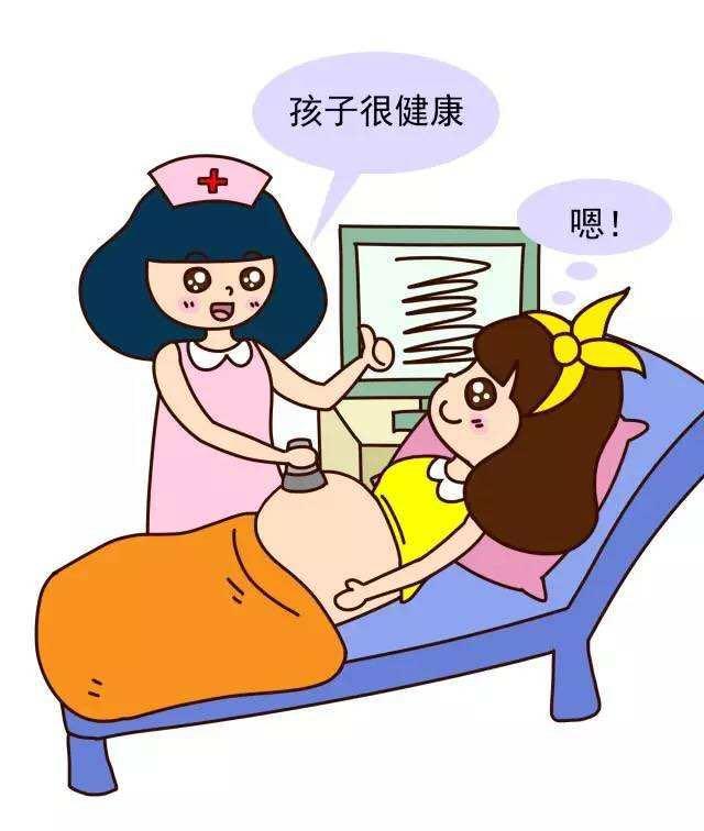 孕妇生产卡通图片图片
