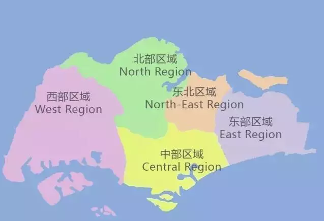 新加坡地理位置地图图片